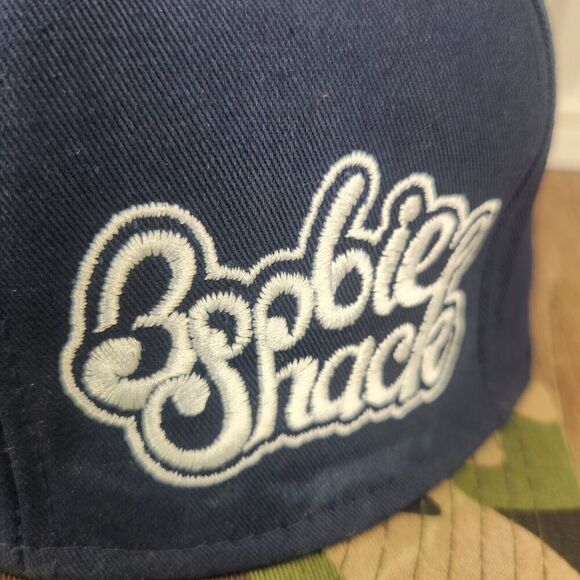 KBethos Boobie Shack Snapback Hat Cap Blue Green Camouflage Adjustable Casual - Picture 3 of 10